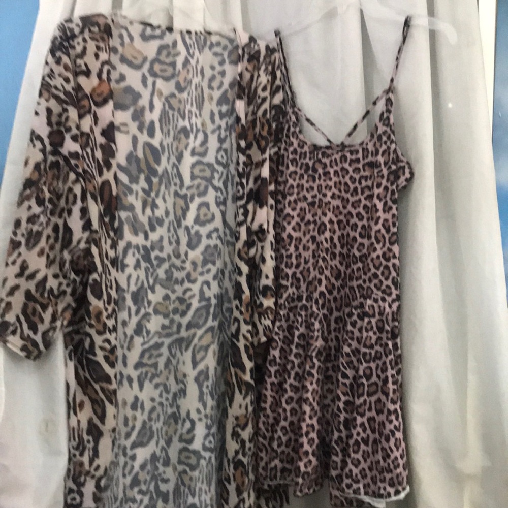 Adome animal print dress